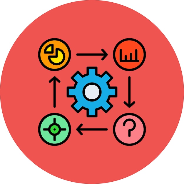 Icono de flujo de trabajo