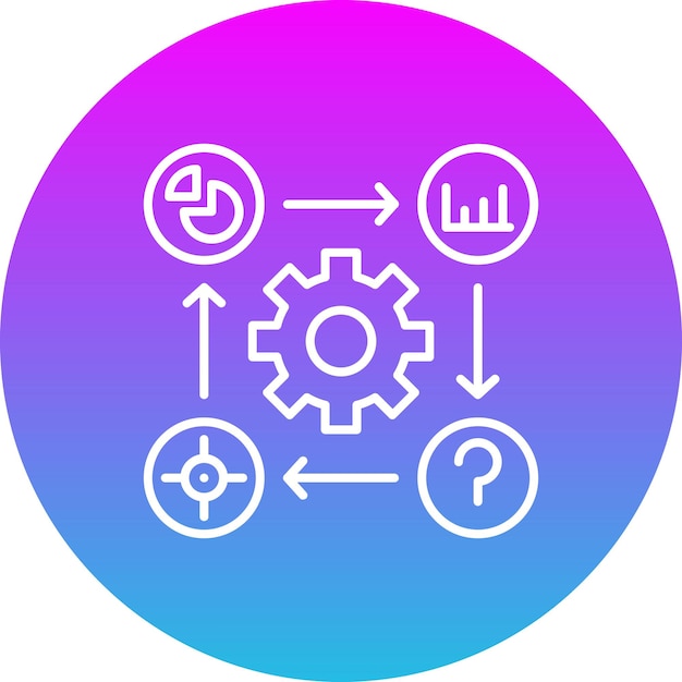 Icono de flujo de trabajo