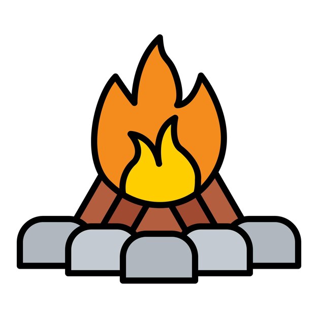 Icono de la fogata