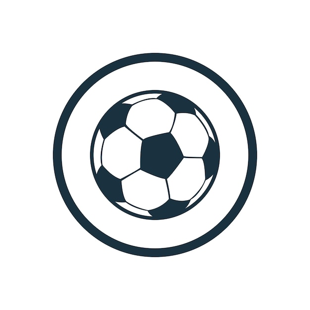El icono de fondo del círculo de bola xA