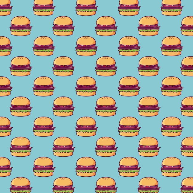 Vector icono de fondo de hamburguesa