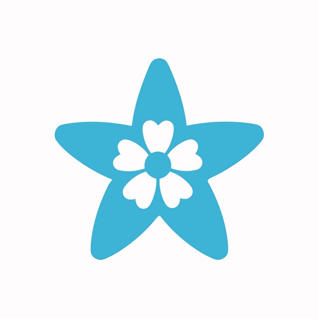 Ícono de forma de estrella vectorial libre, etiqueta y símbolo de favicon