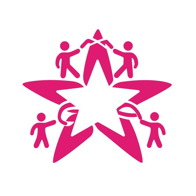 Ícono de forma de estrella vectorial libre, etiqueta y símbolo de favicon