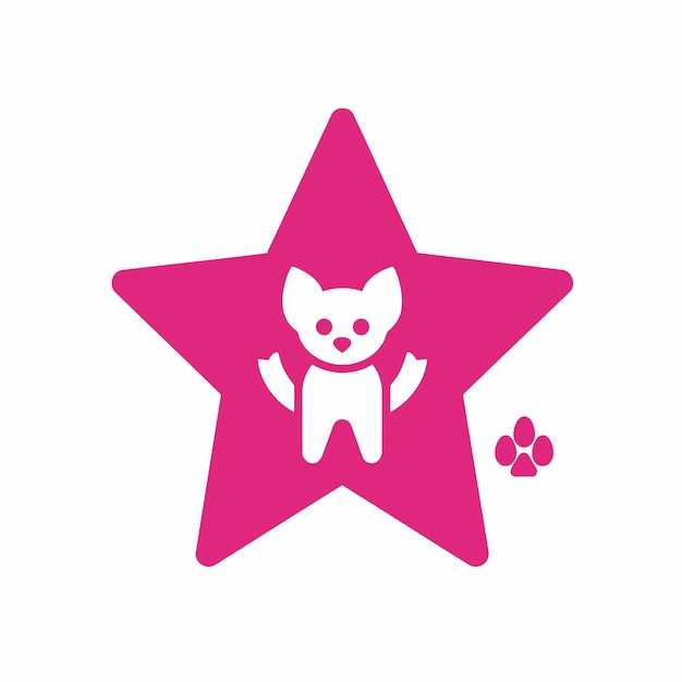 Ícono de forma de estrella vectorial libre, etiqueta y símbolo de favicon