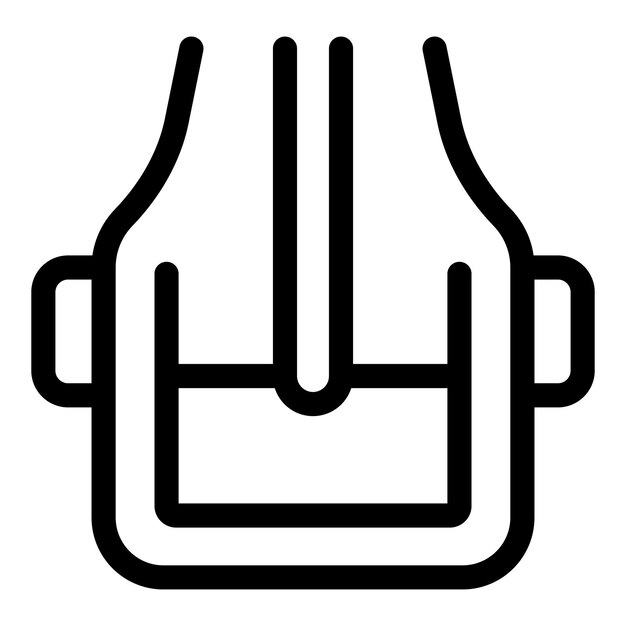 Icono de frasco de laboratorio con líquido para experimentos