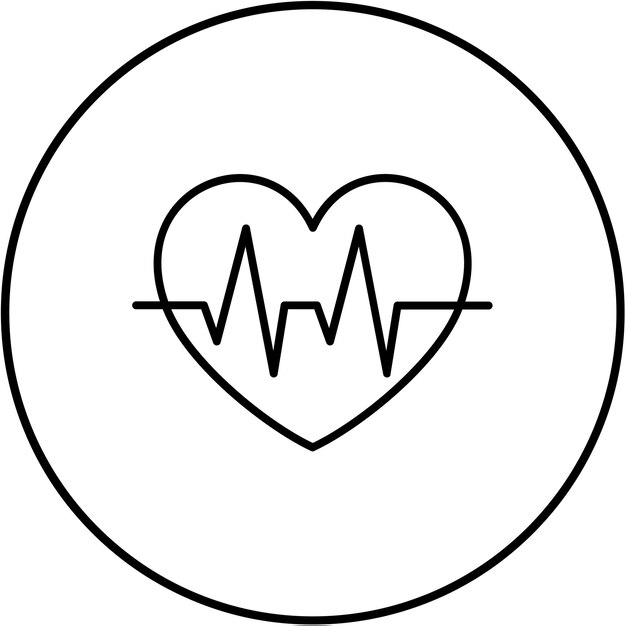 Icono de la frecuencia cardíaca