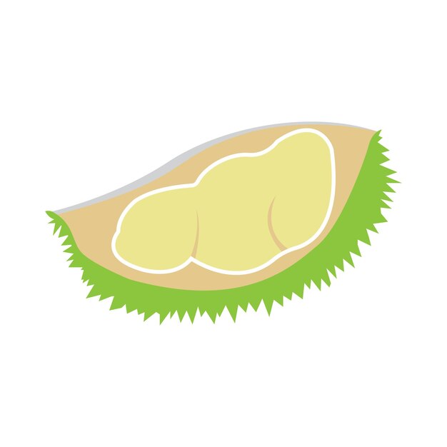 el icono de la fruta fresca de durian