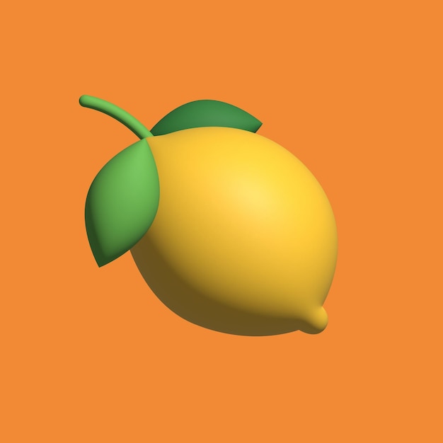 Icono de fruta de limón