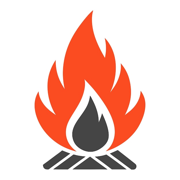 icono de fuego
