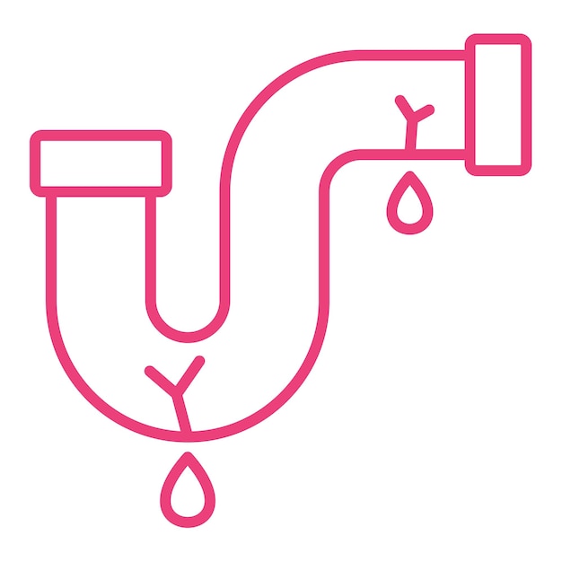 Icono de fuga de agua
