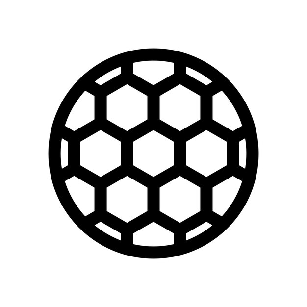 icono de fútbol sobre fondo transparente