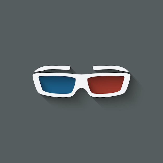El icono de las gafas 3D