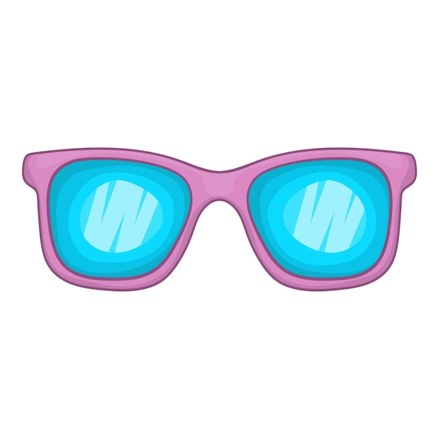 Icono de gafas Ilustración animada del icono vectorial de gafas para el diseño web