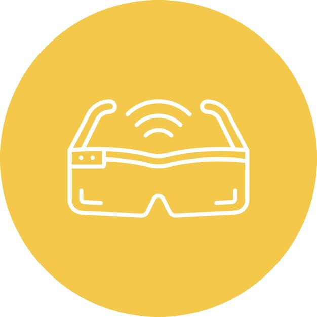 El icono de las gafas inteligentes