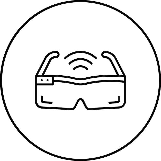 El icono de las gafas inteligentes