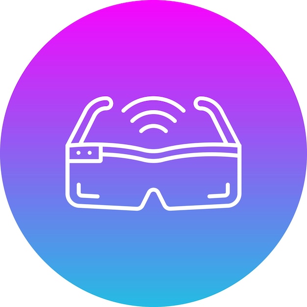 El icono de las gafas inteligentes