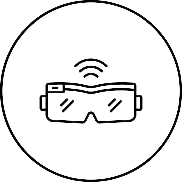 El icono de las gafas inteligentes