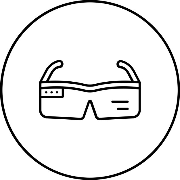 El icono de las gafas inteligentes