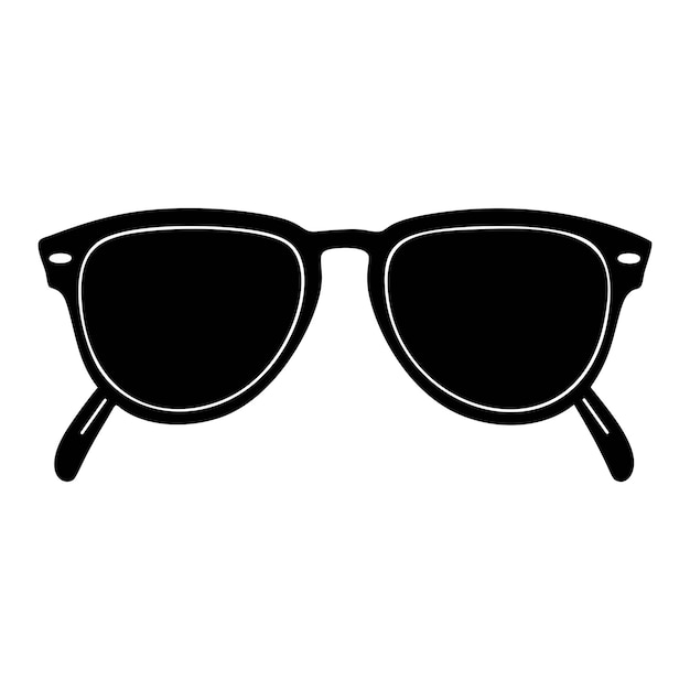 Icono de las gafas de sol minimalistas