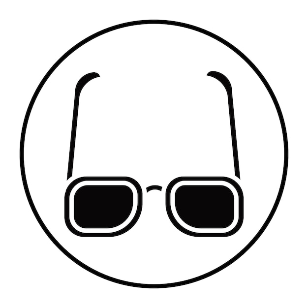 Icono de gafas de sol