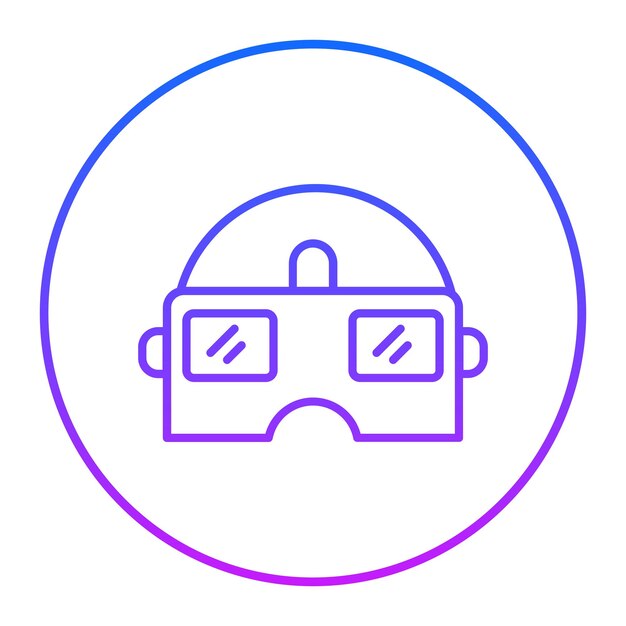 Icono de las gafas Vr