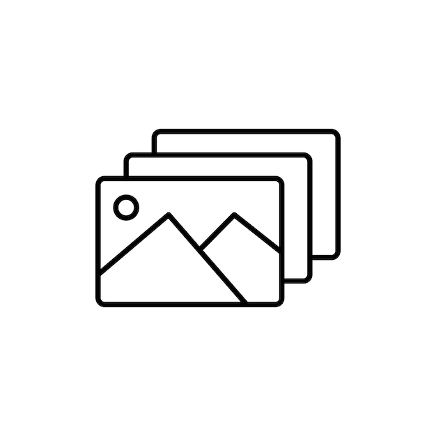 El icono de la galería