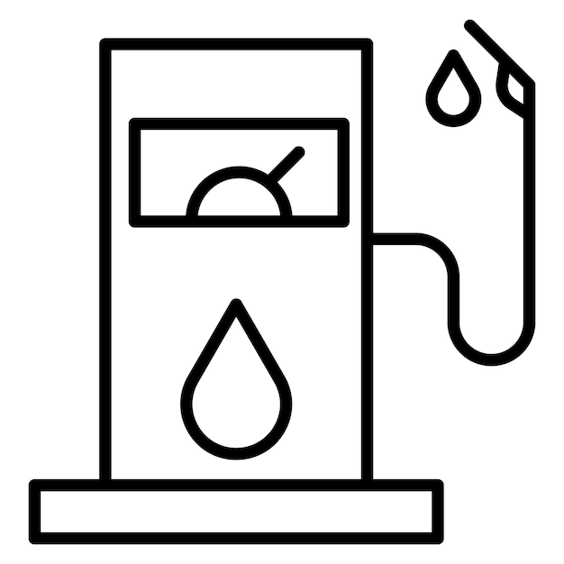 El icono de la gasolinera