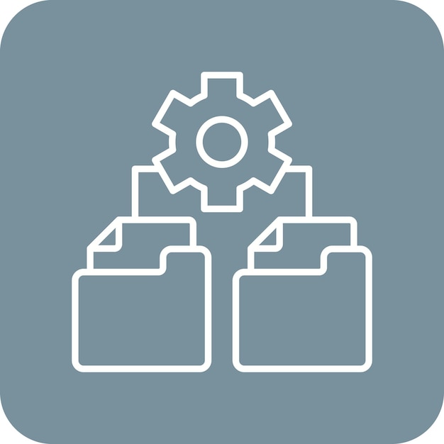 Icono de gestión de archivos