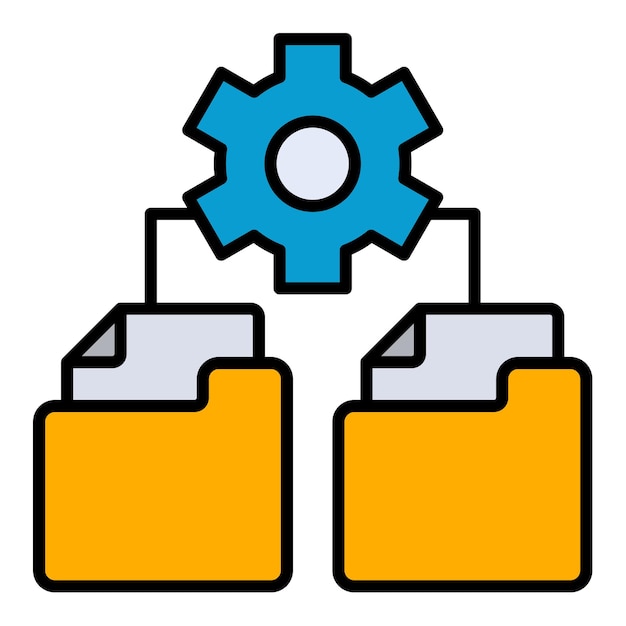 Icono de gestión de archivos
