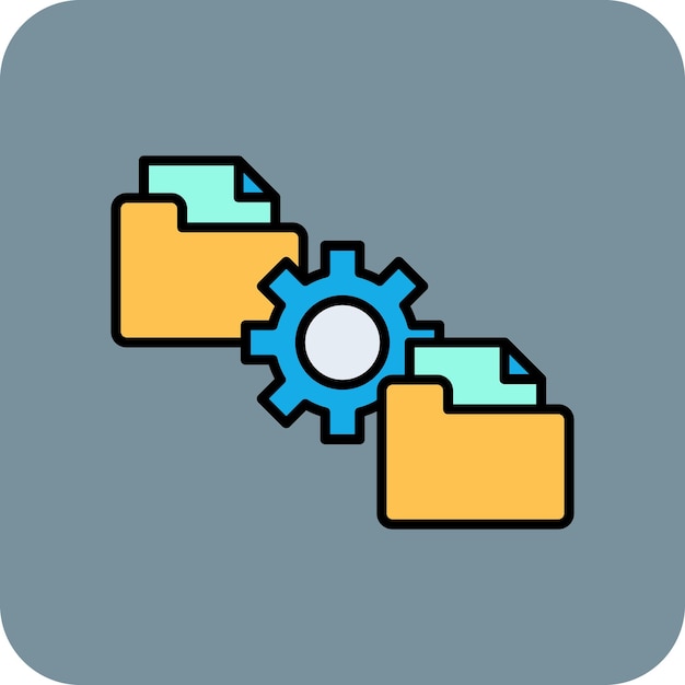 Icono de gestión de archivos