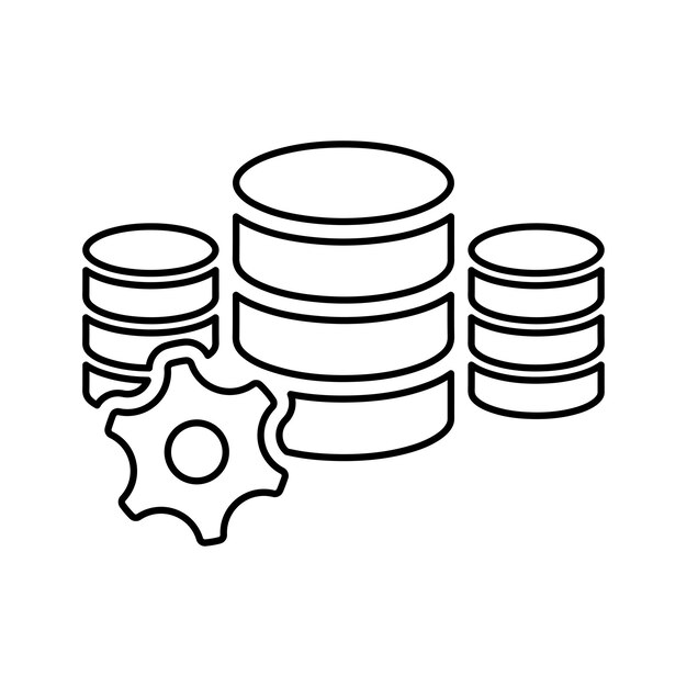 Icono de gestión de la base de datos