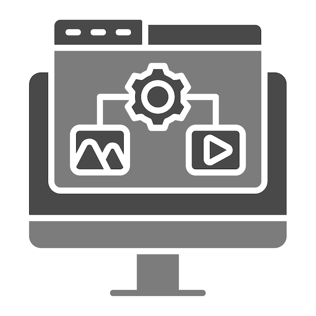 Icono de gestión de contenidos