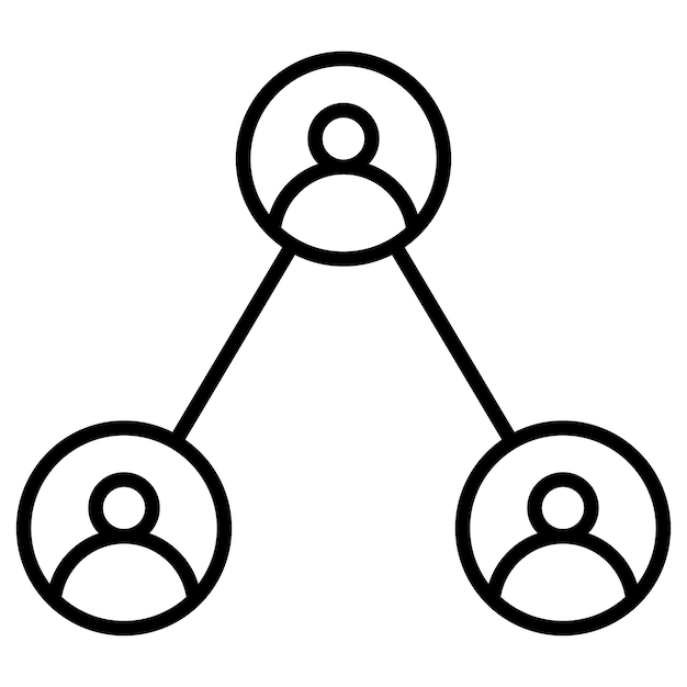 Icono de gestión de datos de red