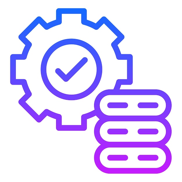 Icono de gestión de datos de red
