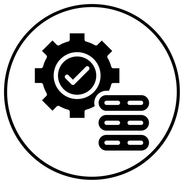 Icono de gestión de datos de red