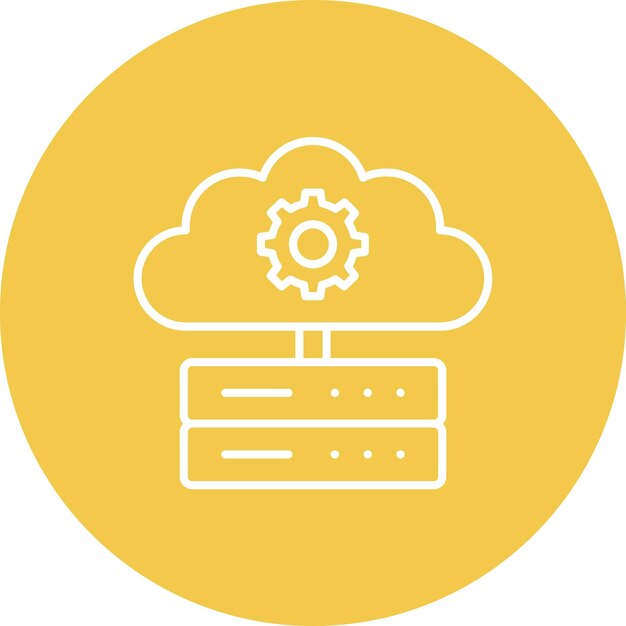Icono de gestión de datos