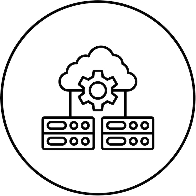 Icono de gestión de datos