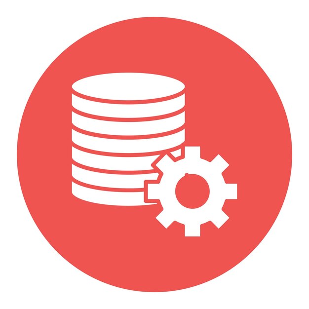 Icono de gestión de datos