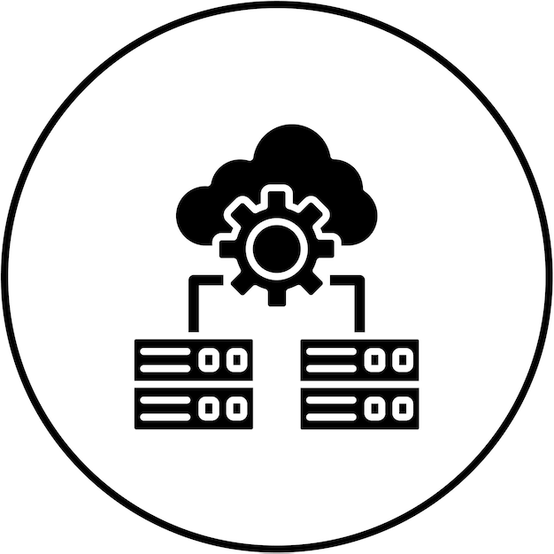 Icono de gestión de datos