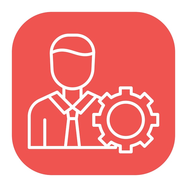 Icono de gestión de empleados