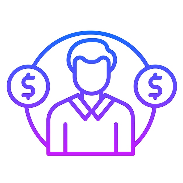 Icono de gestión de inversiones
