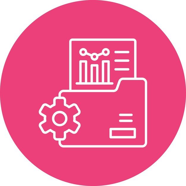 Icono de gestión de proyectos
