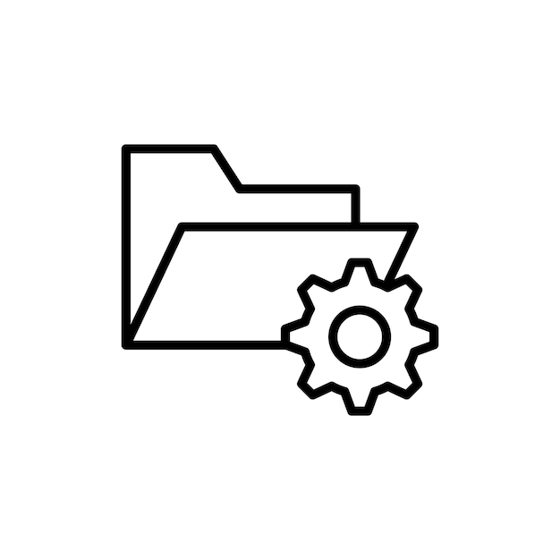 Icono de gestión de proyectos