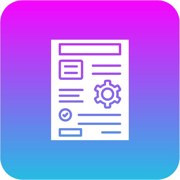 Icono de gestión de proyectos