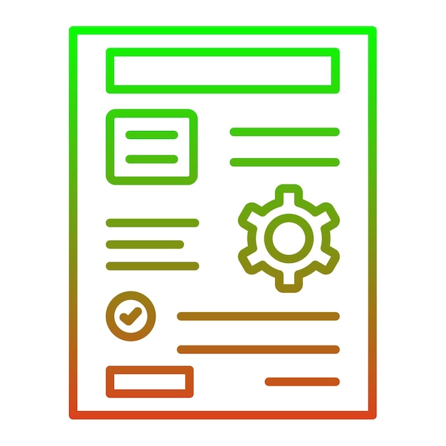 Icono de gestión de proyectos