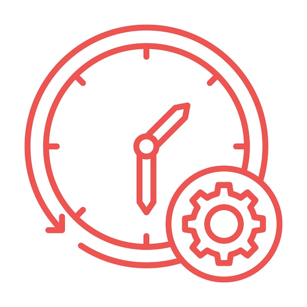 Icono de gestión del tiempo