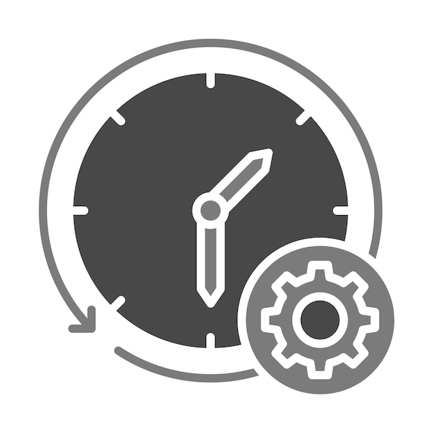 Icono de gestión del tiempo