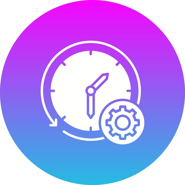 Icono de gestión del tiempo