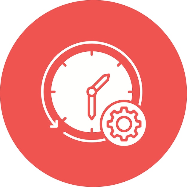 Icono de gestión del tiempo