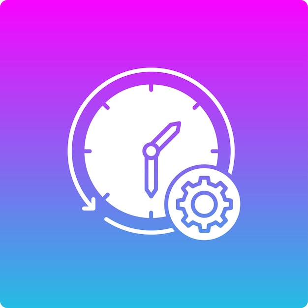 Icono de gestión del tiempo